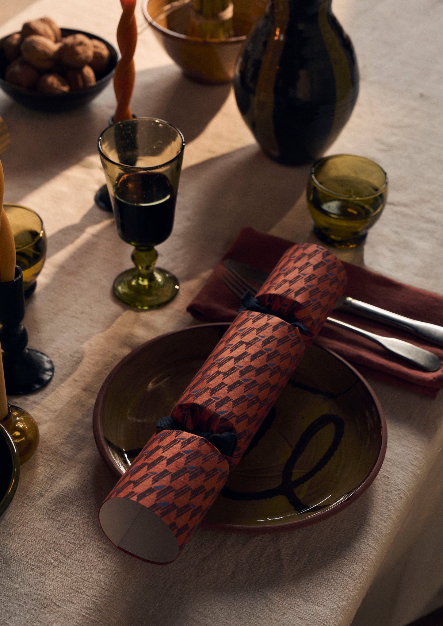 Washed Linen Napkin | Red Clay