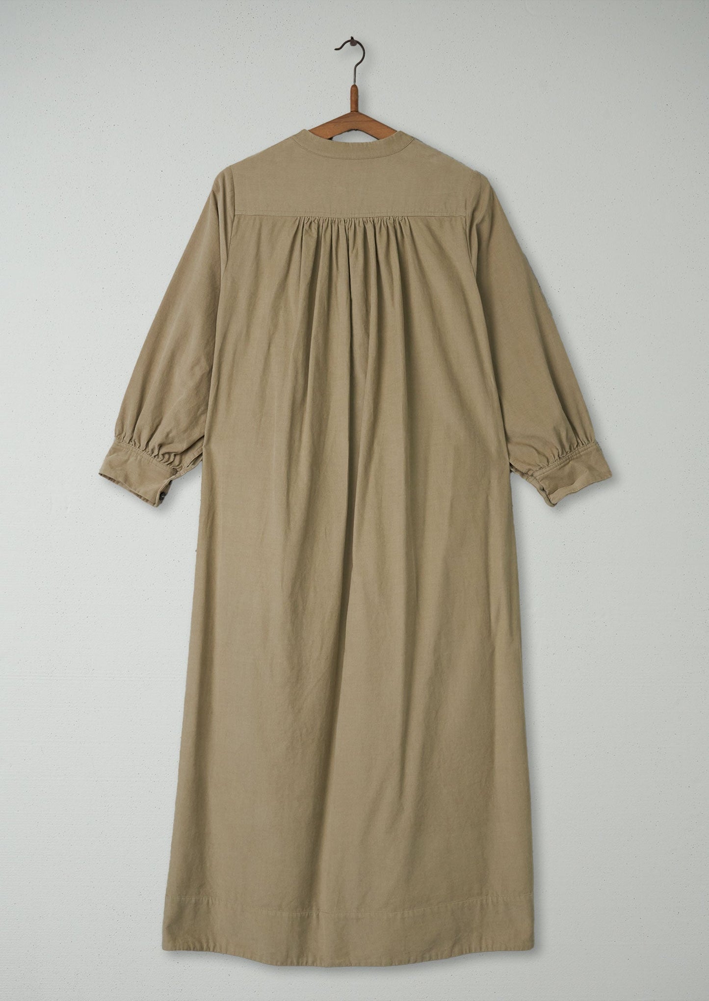 Reworn Bib Front Needlecord Dress Size 6 (1381) | Pebble
