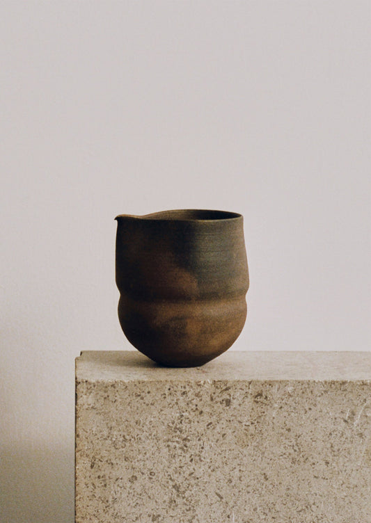 Yuichi Romita Katakuchi Pourer Large | Ash Brown