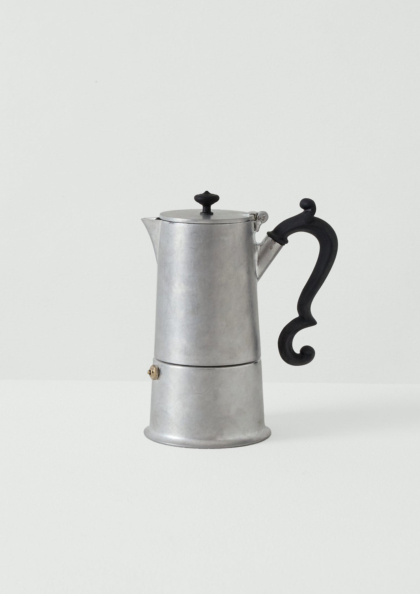 Stonewashed Moka Pot | Silver