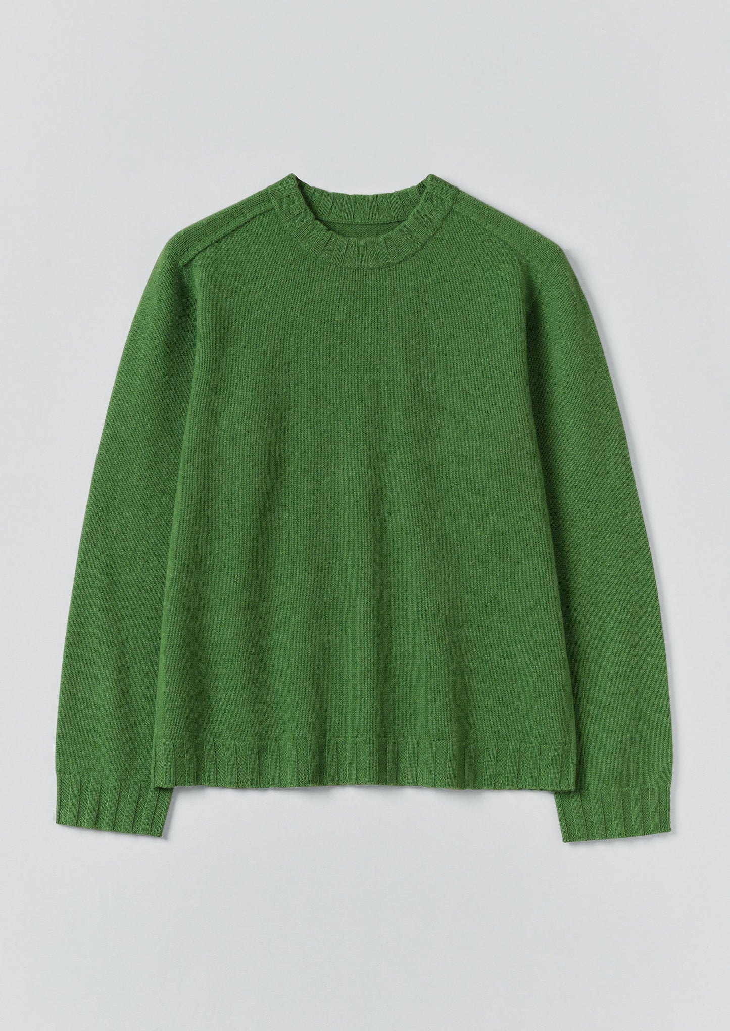 Wool Cashmere Sweater | Mineral Green