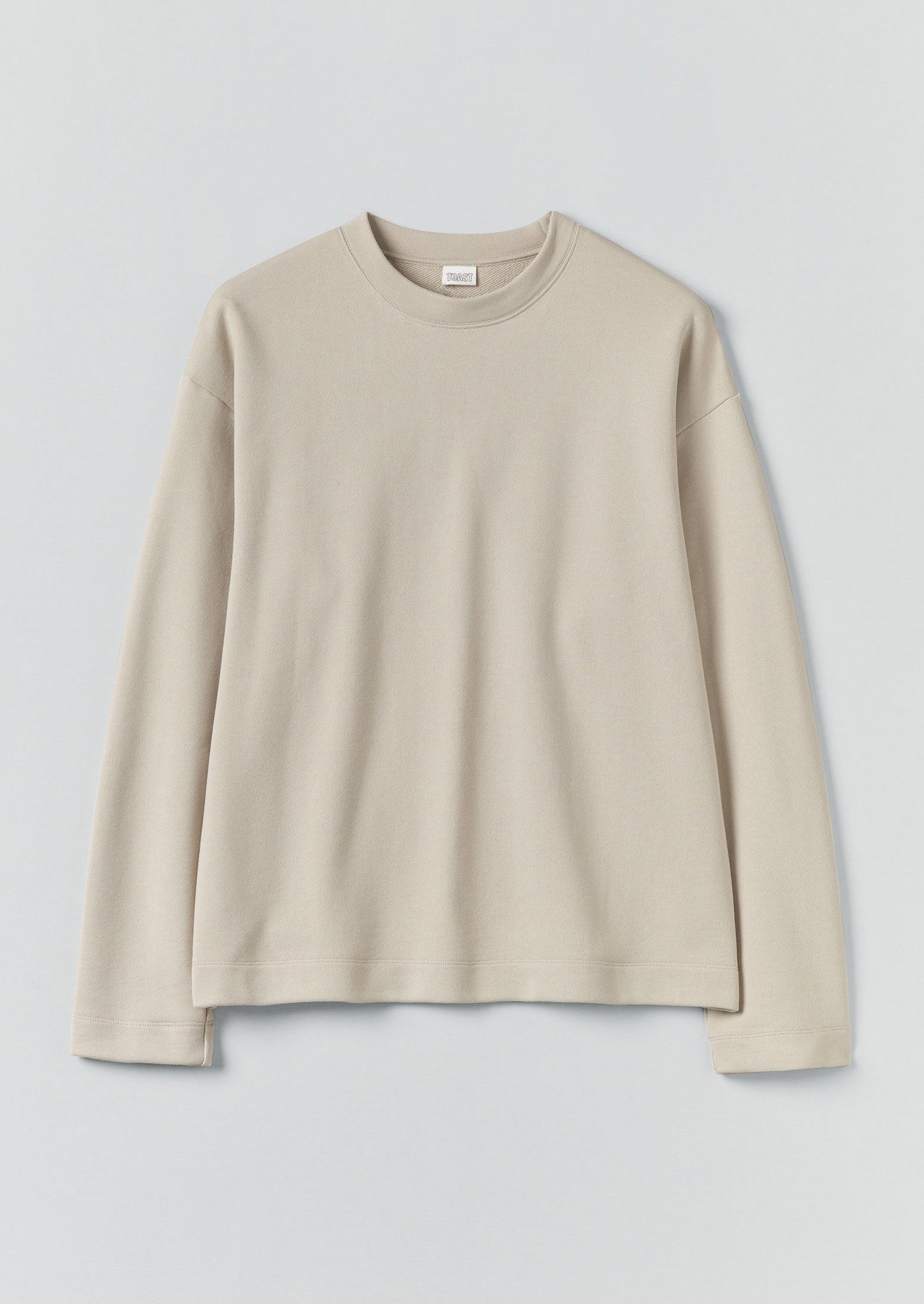 Loopback Jersey Sweatshirt | Oat Grey